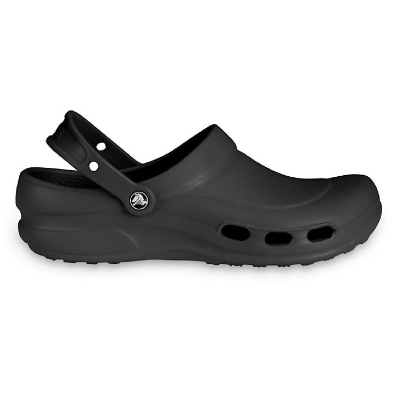 crocs black and white sandals