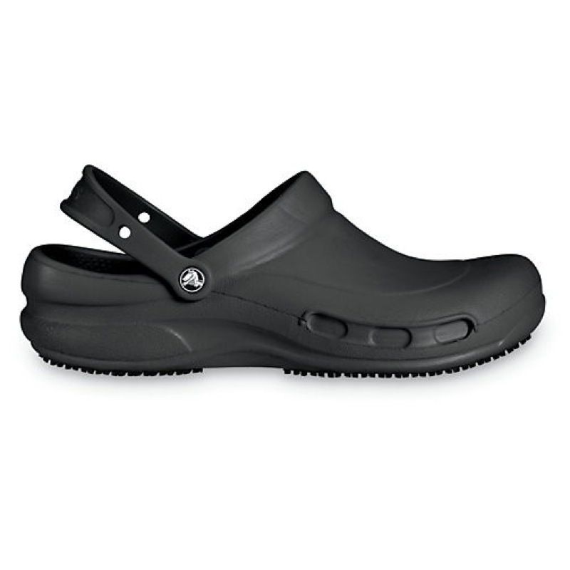black and blue crocs