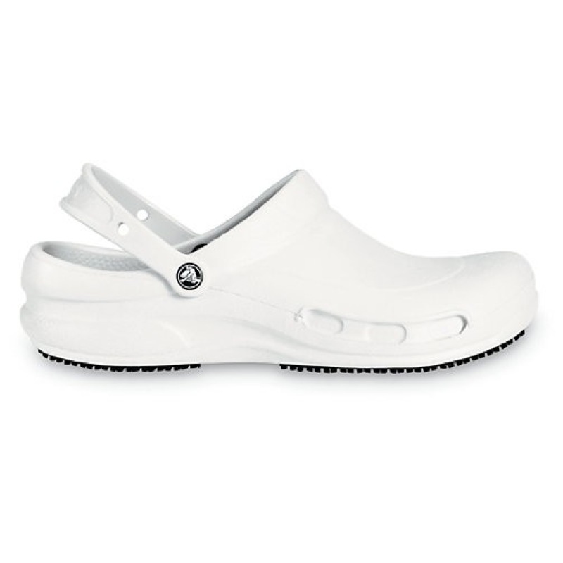 white shoes crocs
