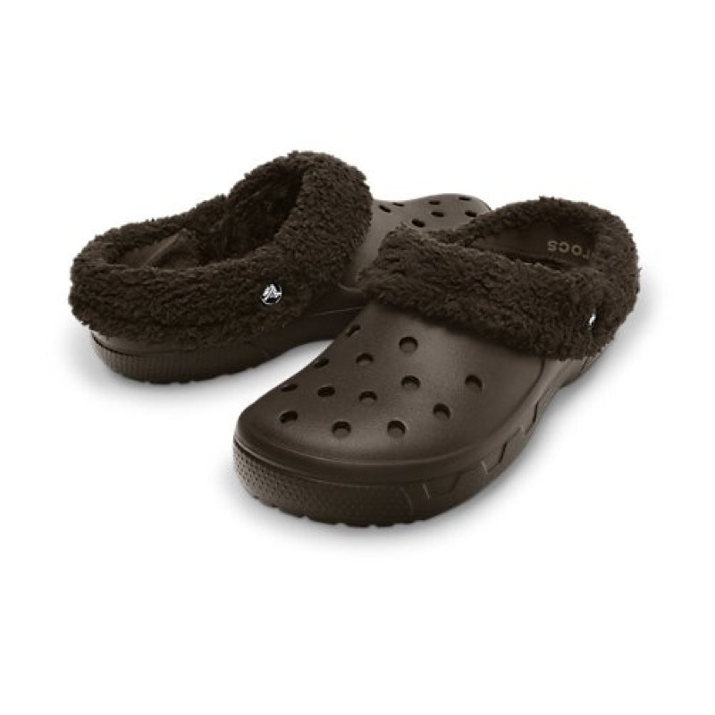 black and blue crocs