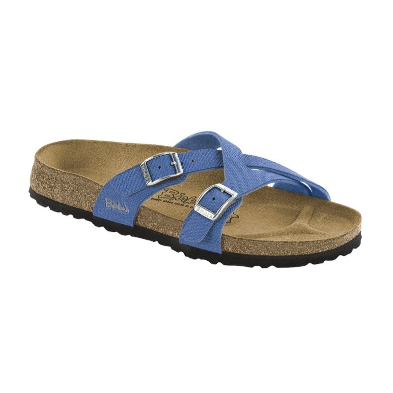 ... Birkis by Birkenstock Coraline Sandals - Color Mambo Blue - Birko-Flor