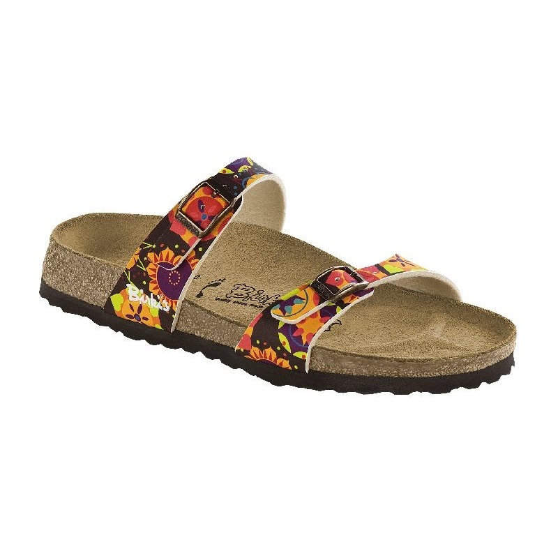 Birkis by Birkenstock Tahiti Sandals Color Indian Pattern Brown Birko ...