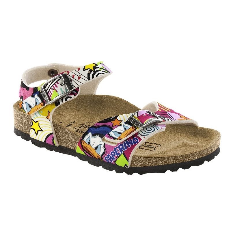 Birkis-by-Birkenstock-Tuvalu-Sandals-Disney-Color-Paperino-Red-Birko ...