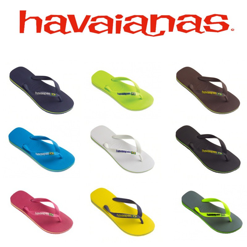 Havaianas Brazil Logo Flip - sandals thongs - The brazilian original | eBay