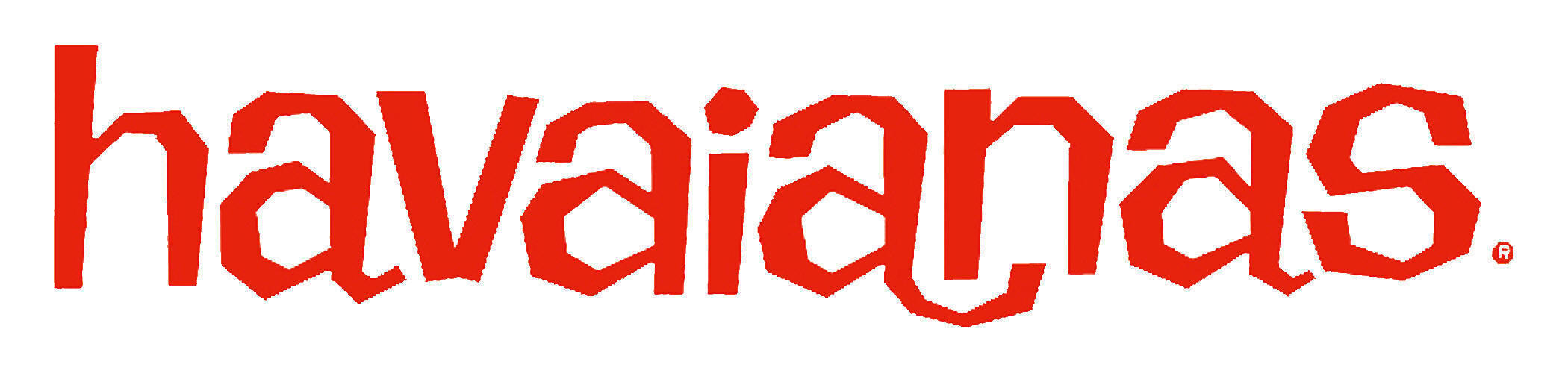 havaianas metal plate logo