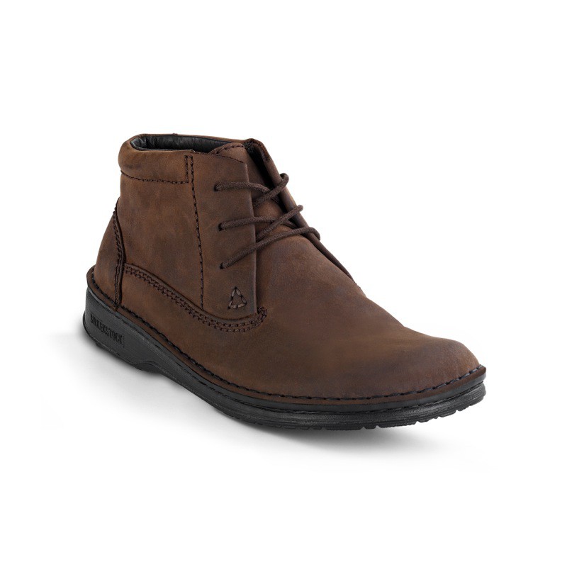 Birkenstock Timmins High Men's Leather/Felt Over Ankle Boot