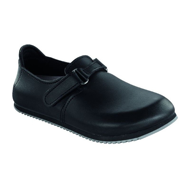 Birkenstock Professional Linz rubber super bottom Clogs Black White