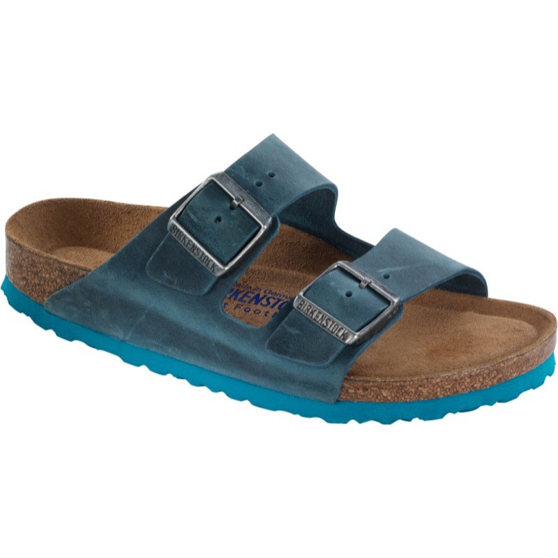 turquoise and brown sandals