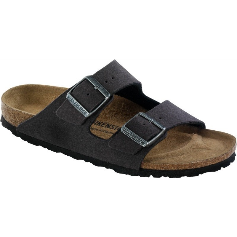 Details about Birkenstock Arizona Vegan Sandals - grey brown beige ...