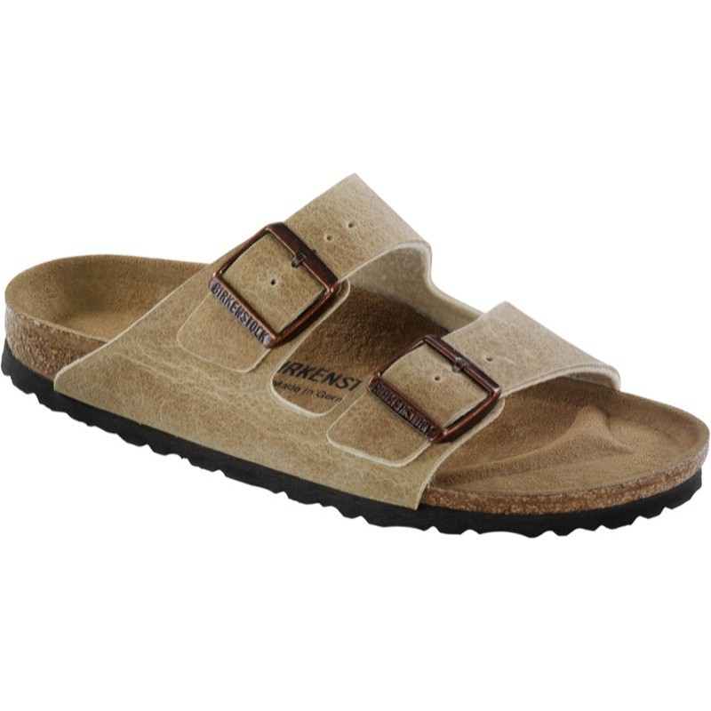 birkenstock arizona soft footbed beige